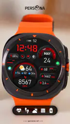 PER15 Sport Digital Watch Face screenshot