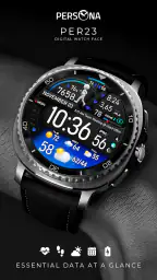 PER23 Digital Watch Face screenshot