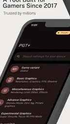 PGT+ : Pro GFX & Optimizer screenshot