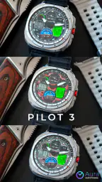 Pilot 3 Animated Watch Face screenshot