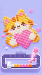 Pixel Gem Loop: Coloring Game screenshot