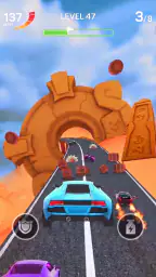 Racing Rush 3D: 자동차 경주 screenshot