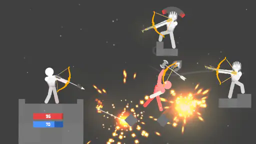Ragdoll Archers - CrazyGames screenshot