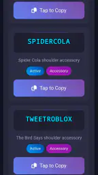 Redeem Code Roblox screenshot