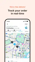 Rocket Now: Food Delivery screenshot