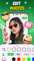 Romantic Love Sticker Maker screenshot