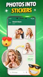 Romantic Love Sticker Maker screenshot