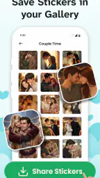 Romantic Sticker: Love Sticker screenshot