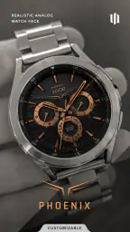 S4U Phoenix Luxury Watch Face screenshot