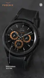 S4U Phoenix Luxury Watch Face screenshot