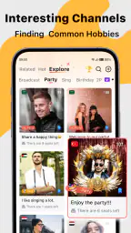 Saada — Live Group Voice Chat screenshot