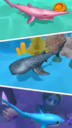 Shark Universe: 서바이벌 월드 screenshot