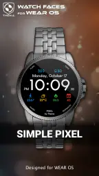 Simple Pixel Watch Face screenshot