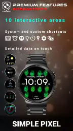 Simple Pixel Watch Face screenshot