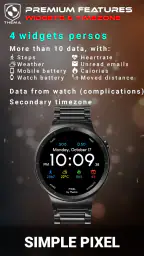 Simple Pixel Watch Face screenshot