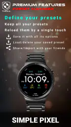 Simple Pixel Watch Face screenshot