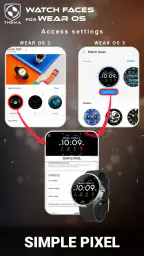 Simple Pixel Watch Face screenshot