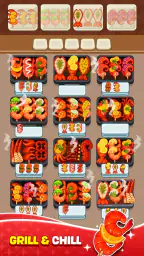 Skewer Jam: 음식게임 (마법의 정렬) screenshot