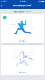 SmartPitch Speed Gun w Hitting screenshot