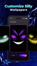 Smiley Fun Live Wallpaper screenshot