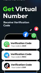 SMS 인증 가상전화번호 임시번호 SmsCode screenshot