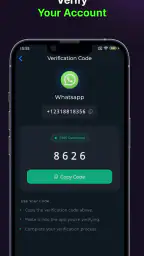 SMS 인증 가상전화번호 임시번호 SmsCode screenshot
