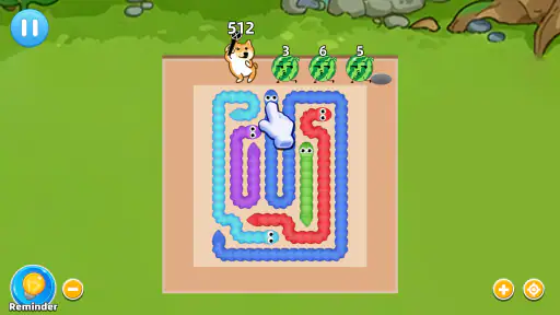 Snake Away: Casual Puzzle screenshot