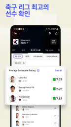 Sofascore: 실시간 스포츠 점수 screenshot