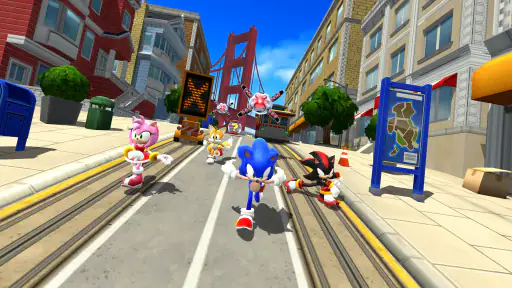 Sonic Forces - 러닝 배틀 게임 screenshot