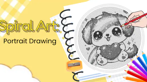 Spiral Art: Portrait Drawing screenshot