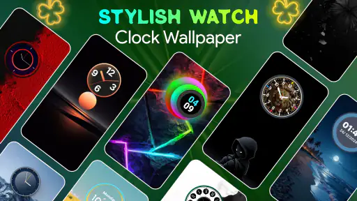 Stylish Watch: Clock Wallpaper screenshot