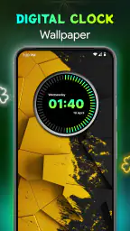 Stylish Watch: Clock Wallpaper screenshot