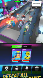 Superheroes Idle RPG League screenshot