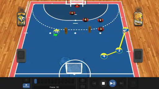 TacticalPad Futsal & Handball screenshot