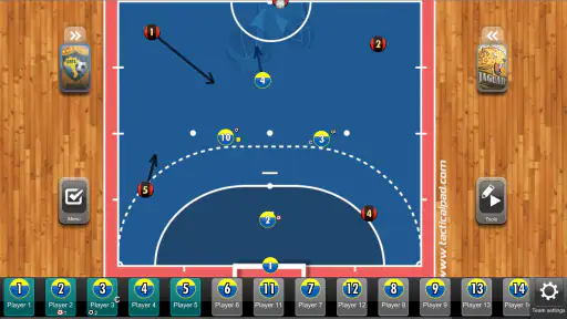 TacticalPad Futsal & Handball screenshot