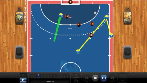 TacticalPad Futsal & Handball screenshot