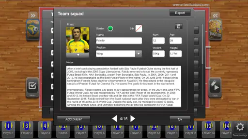 TacticalPad Futsal & Handball screenshot