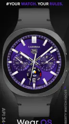 TAG HEUER CARRERA 3 Watch Face screenshot