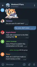 Telegram X screenshot