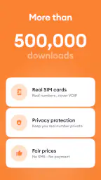 Temp Number - Receive SMS screenshot