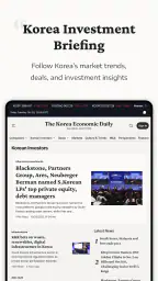 The Korea Economic Daily screenshot