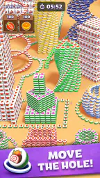 Tiles in Hole 타일 인 홀: 먹는 게임 screenshot
