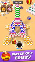 Tiles in Hole 타일 인 홀: 먹는 게임 screenshot