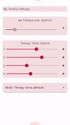 Tonal Tinnitus Therapy screenshot