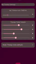Tonal Tinnitus Therapy screenshot