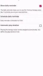 Tonal Tinnitus Therapy screenshot