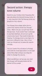 Tonal Tinnitus Therapy screenshot