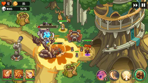 Tower Defense: 디펜스 게임 Offline screenshot