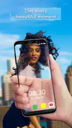 Transparent Wallpaper screenshot