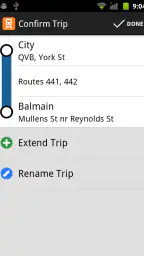 TripView screenshot